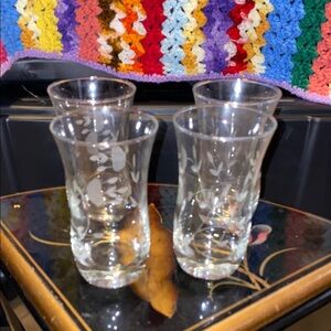 BX50 Princess House Heritage Drinking Glasses 
Set of Four